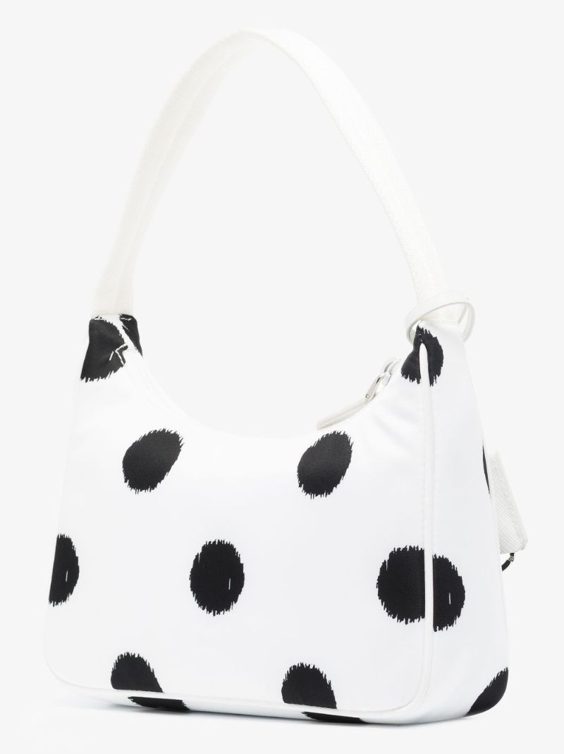 White Re-edition 2000 Re-nylon Mini Bag