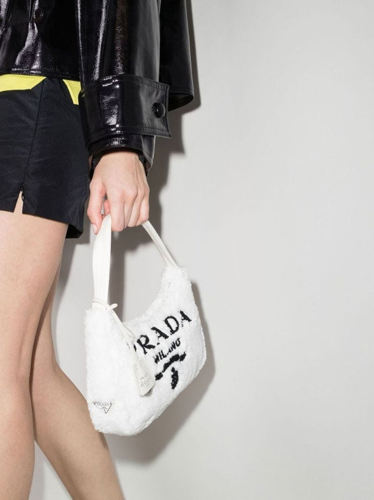 White Re-edition 2000 Terry Mini Bag