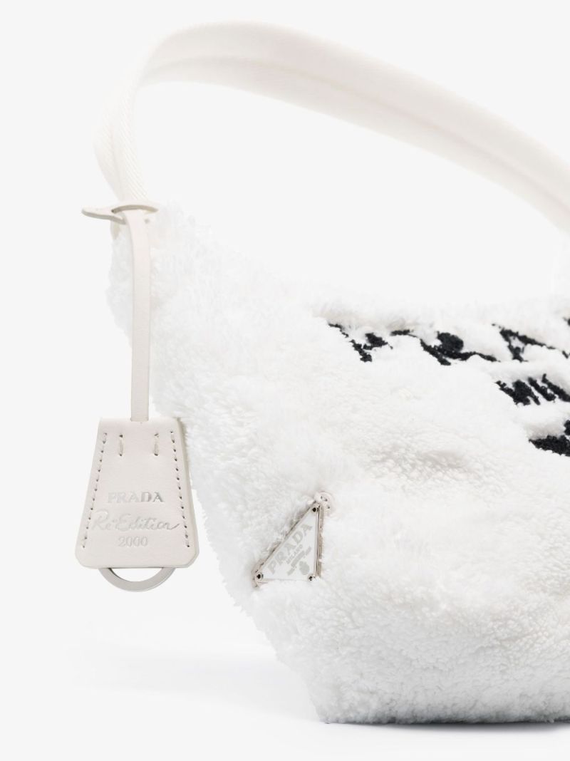 White Re-edition 2000 Terry Mini Bag