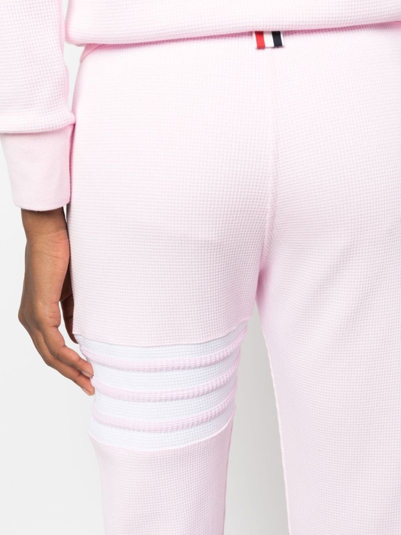 Pink 4-bar Stripe Track Pants