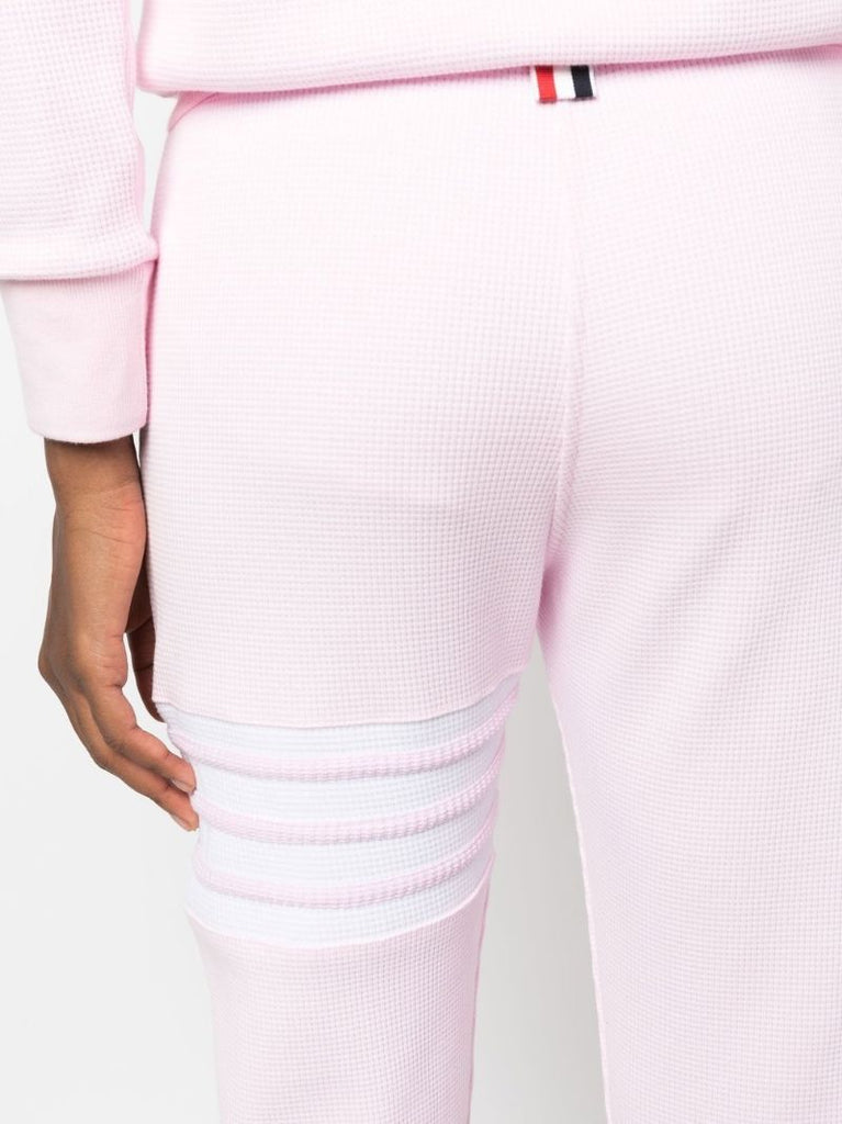 Pink 4-bar Stripe Track Pants