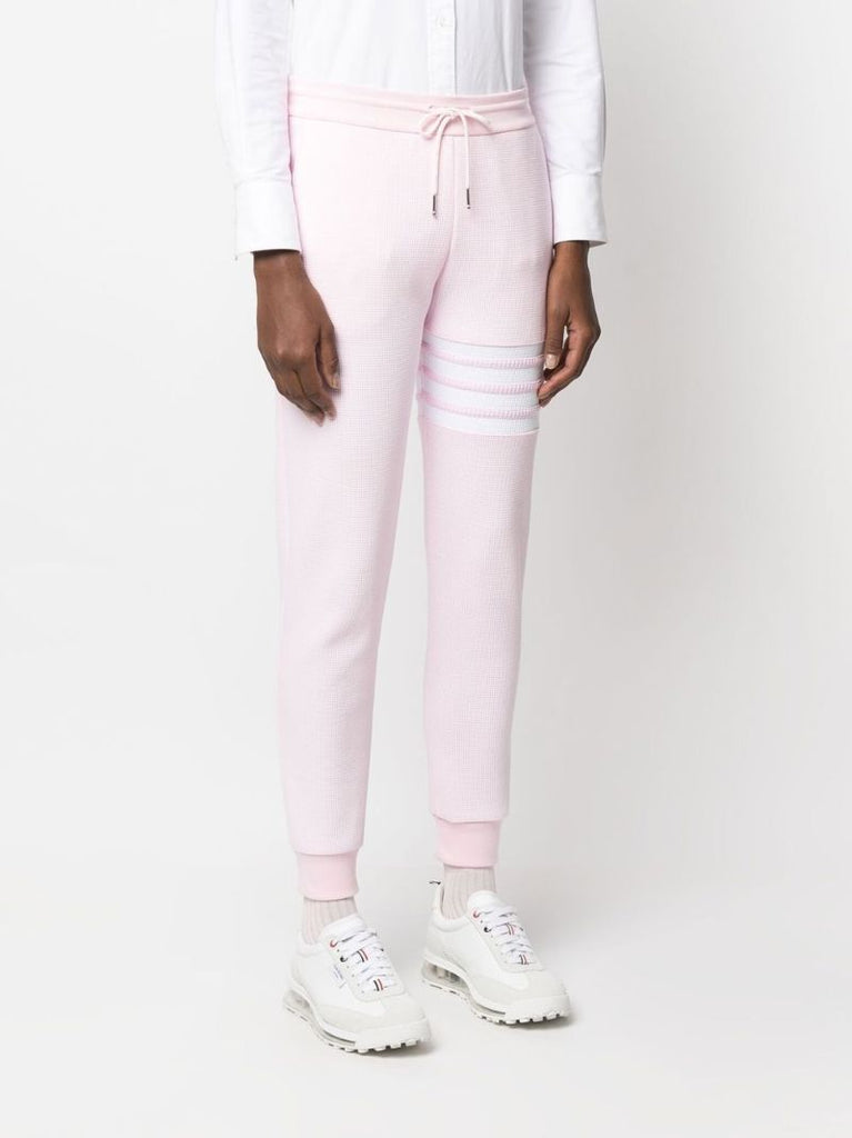 Pink 4-bar Stripe Track Pants