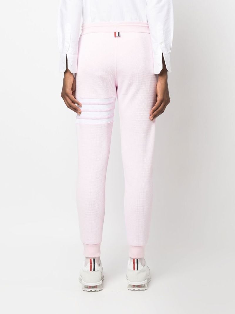 Pink 4-bar Stripe Track Pants
