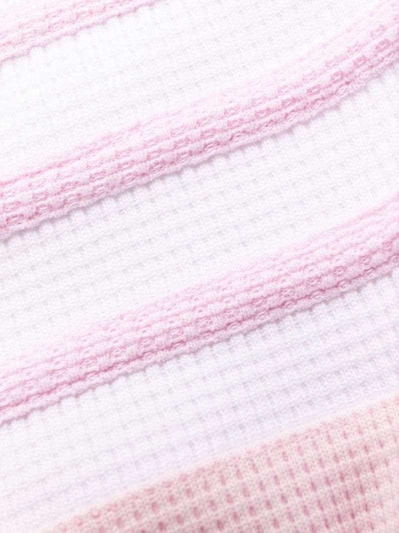 Pink 4-bar Stripe Track Pants