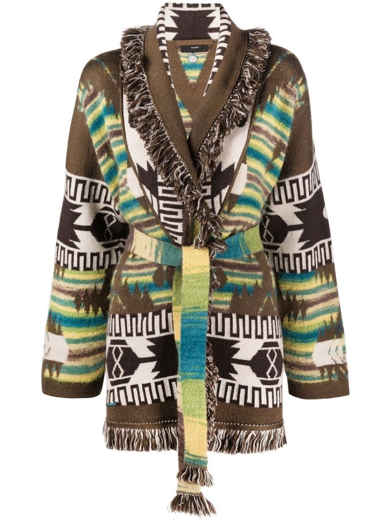Green Chasing the Midnight Sun Cardigan