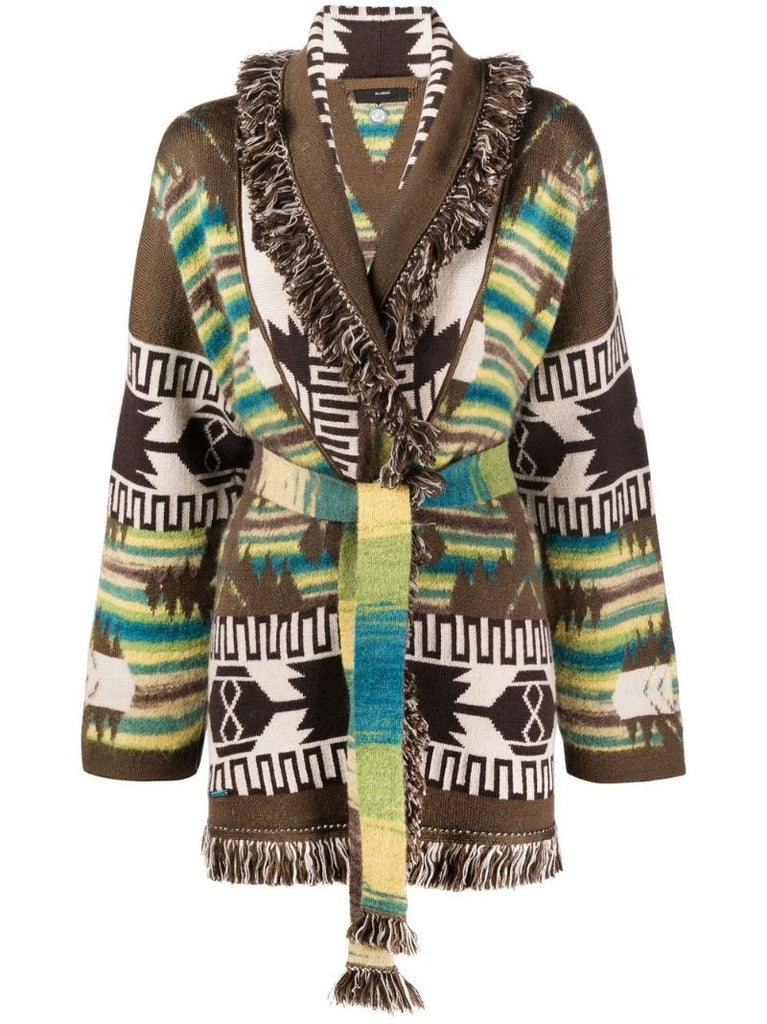 Green Chasing the Midnight Sun Cardigan