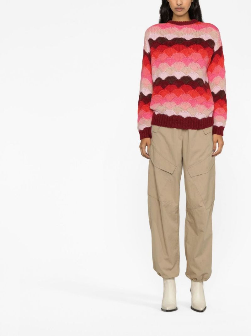 Pink Under the Northern Sky Sweater