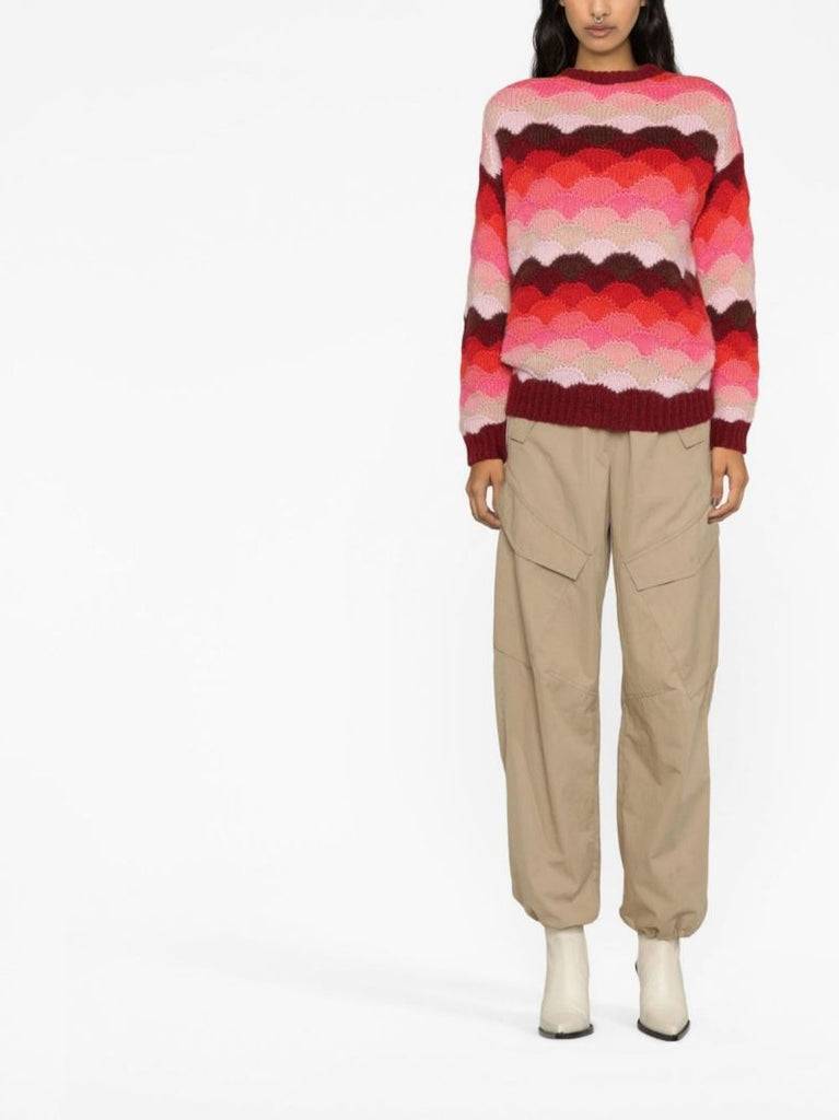 Pink Under the Northern Sky Sweater