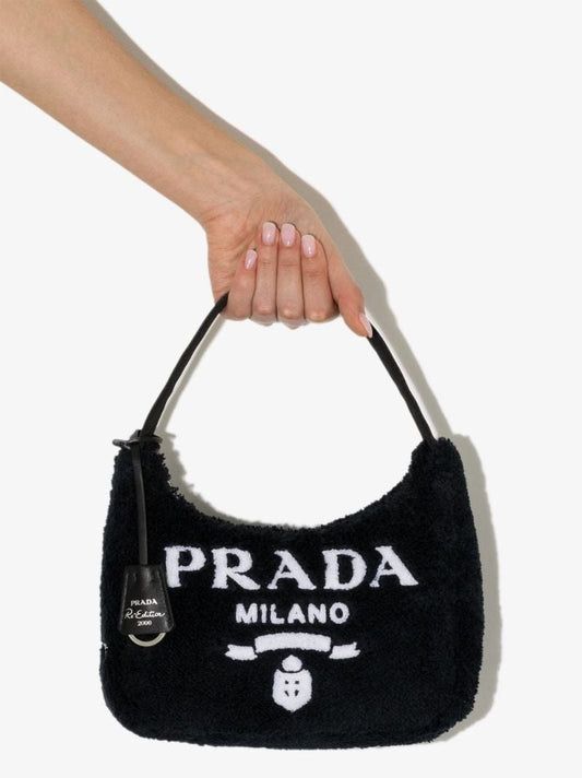 Black Re-edition 2000 Terry Mini Shoulder Bag