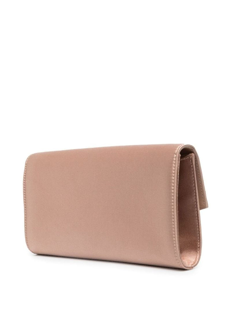 Pink Gancini Satin Mini Bag
