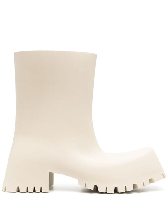 Neutral Trooper Rubber Ankle Boots