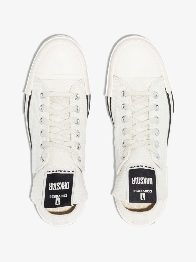X Converse White Drkstar Low Top Sneakers
