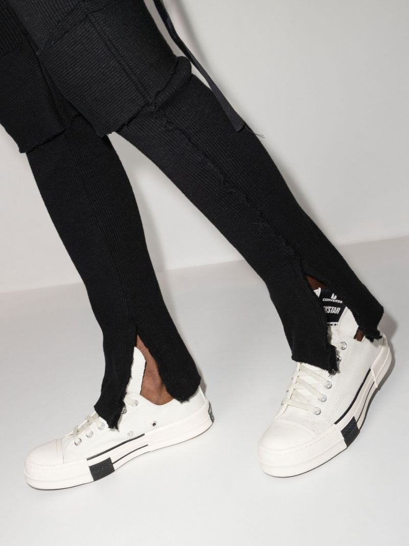 X Converse White Drkstar Low Top Sneakers
