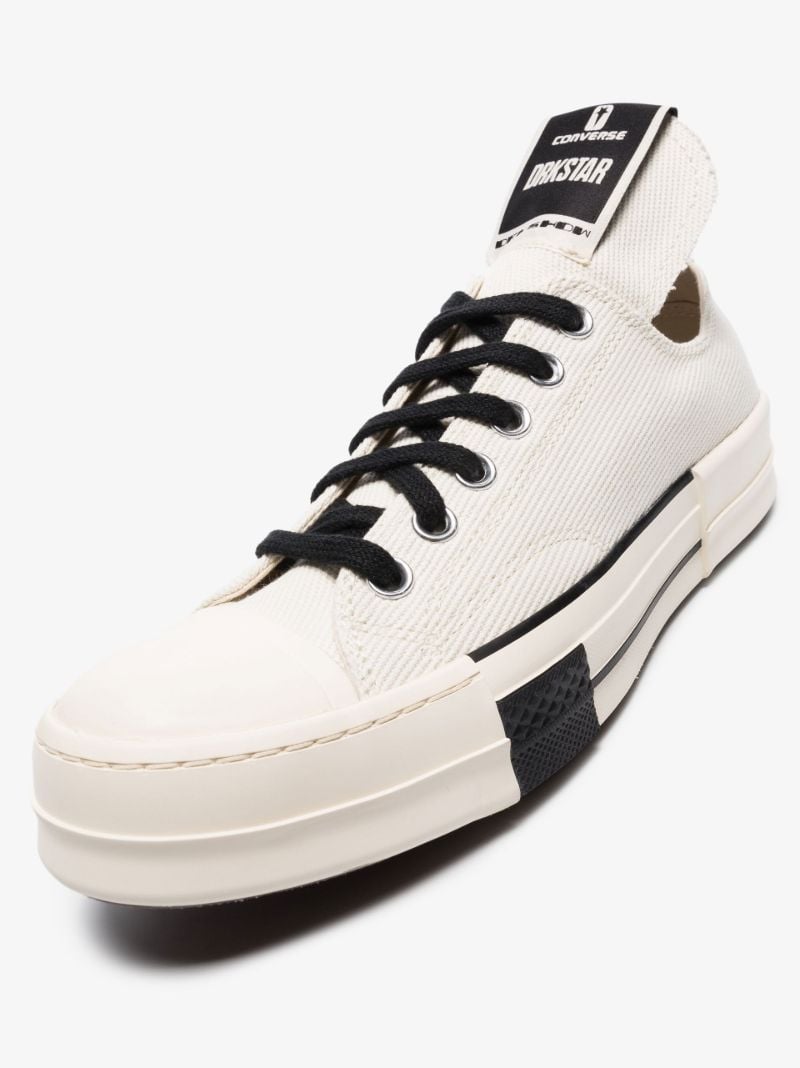X Converse White Drkstar Low Top Sneakers