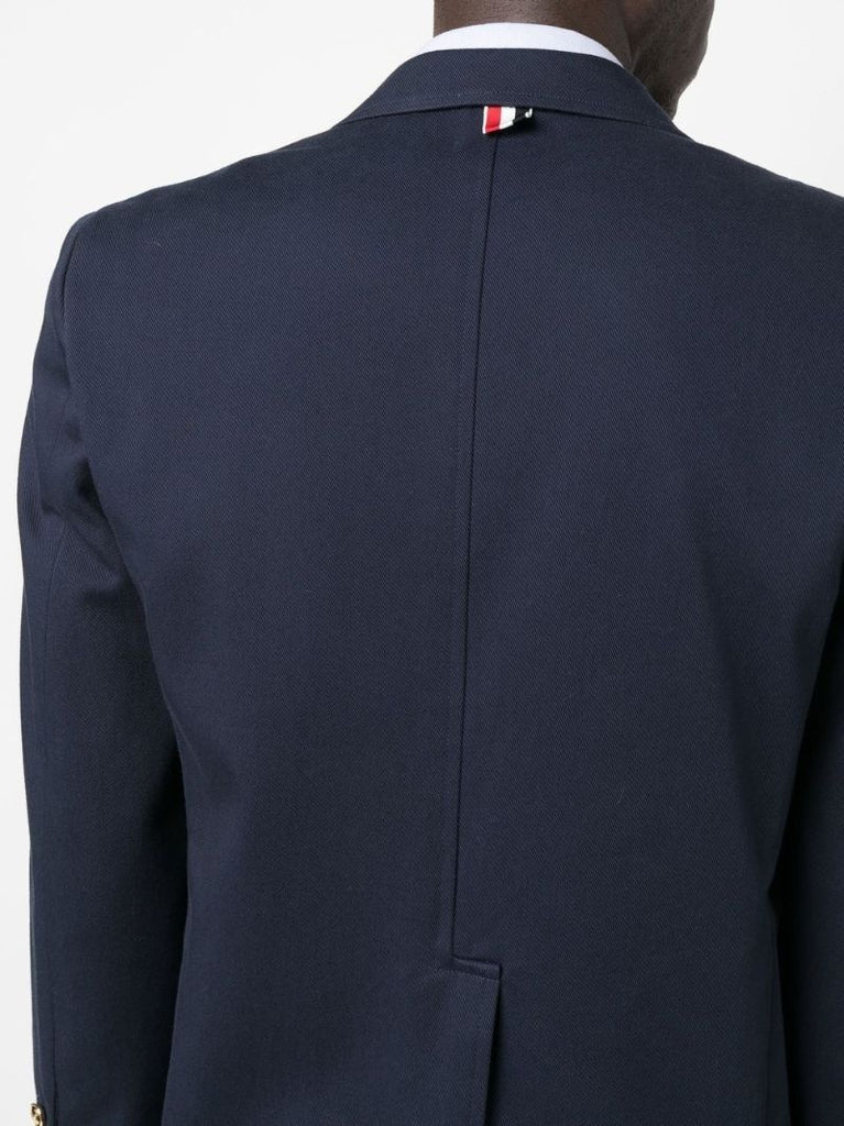Blue Rwb Stripe Tailored Blazer