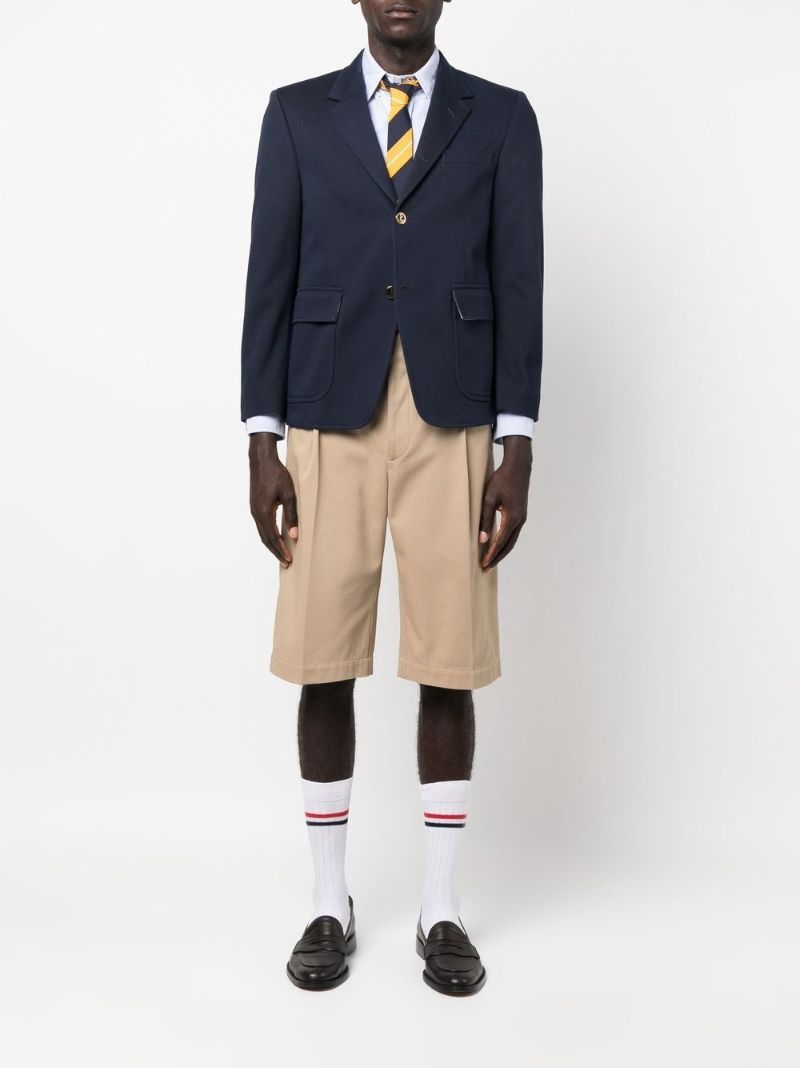 Blue Rwb Stripe Tailored Blazer