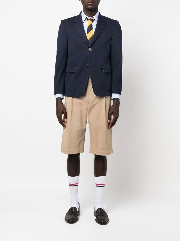 Blue Rwb Stripe Tailored Blazer