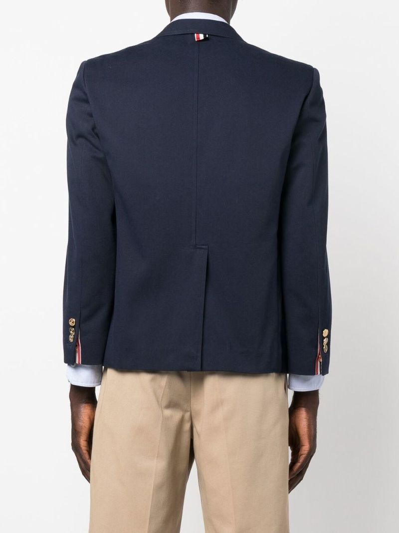 Blue Rwb Stripe Tailored Blazer