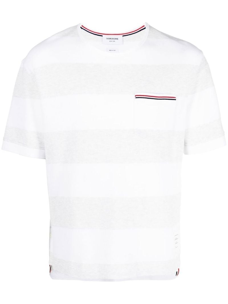 White Rwb Striped T-shirt