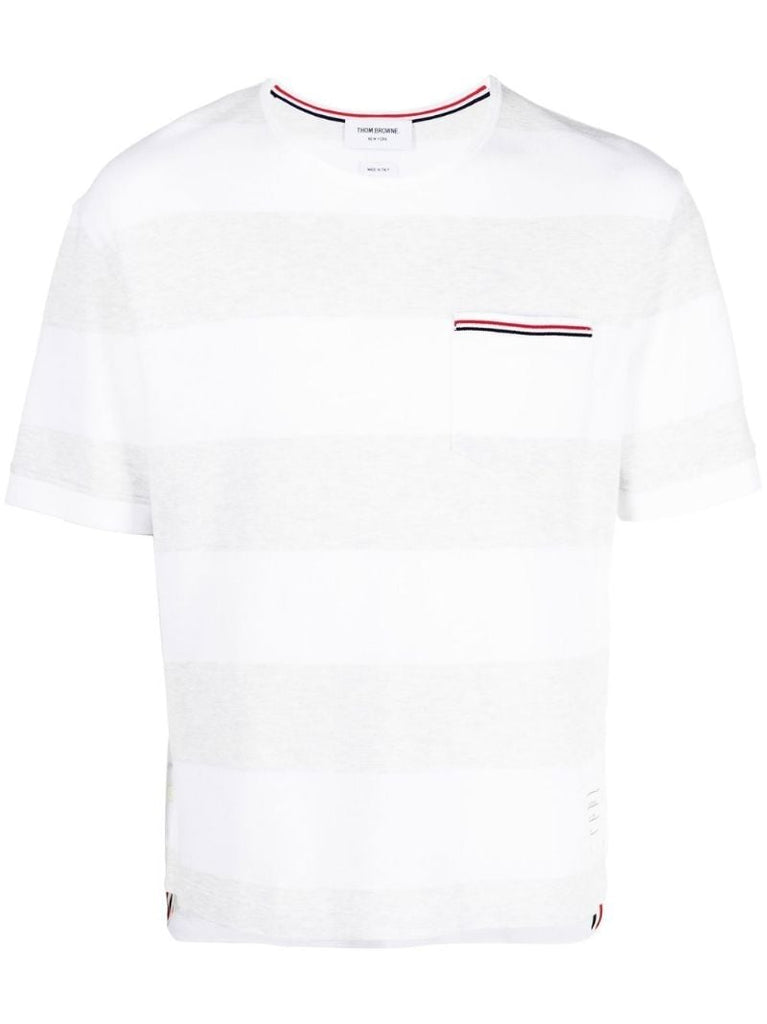 White Rwb Striped T-shirt