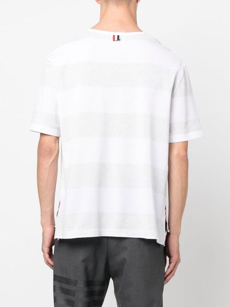 White Rwb Striped T-shirt