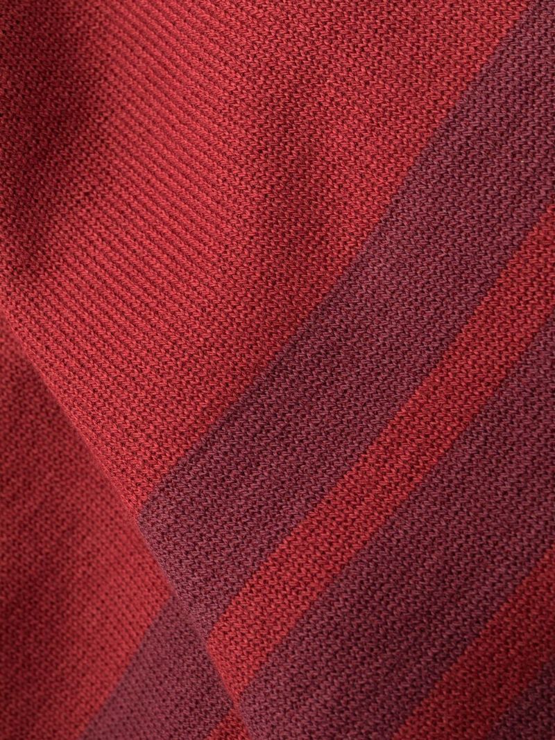 Red 4-bar Stripe Track Pants