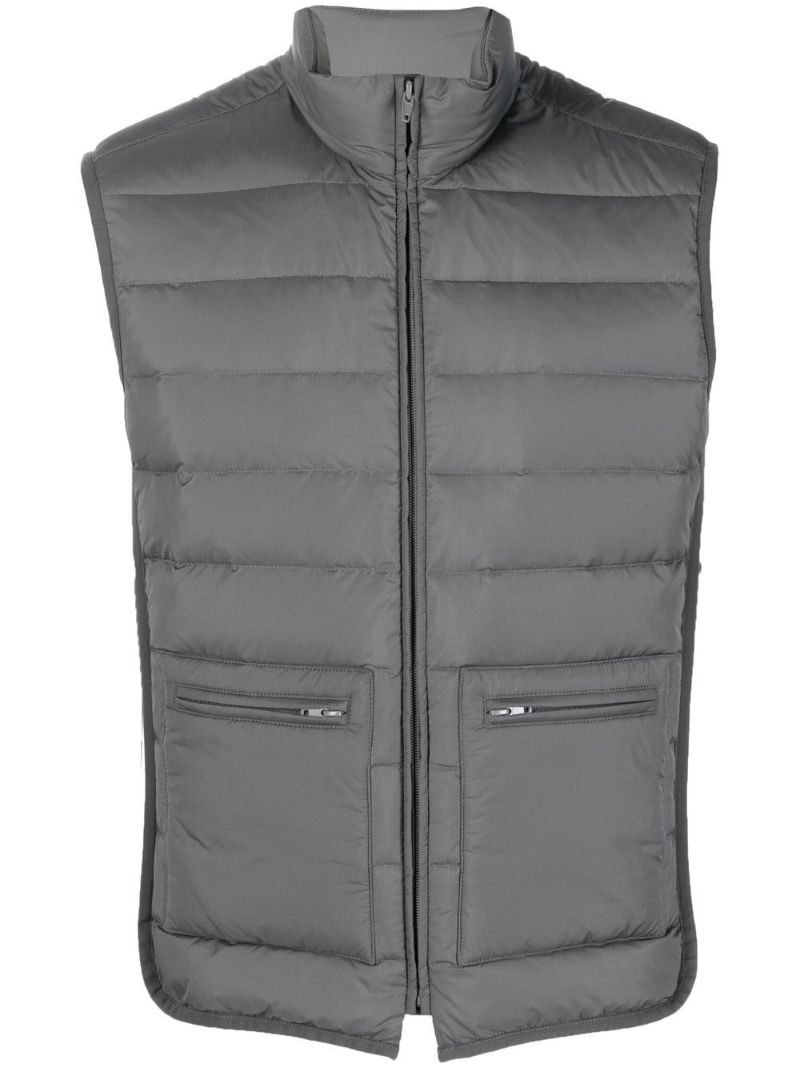 Grey Padded Gilet
