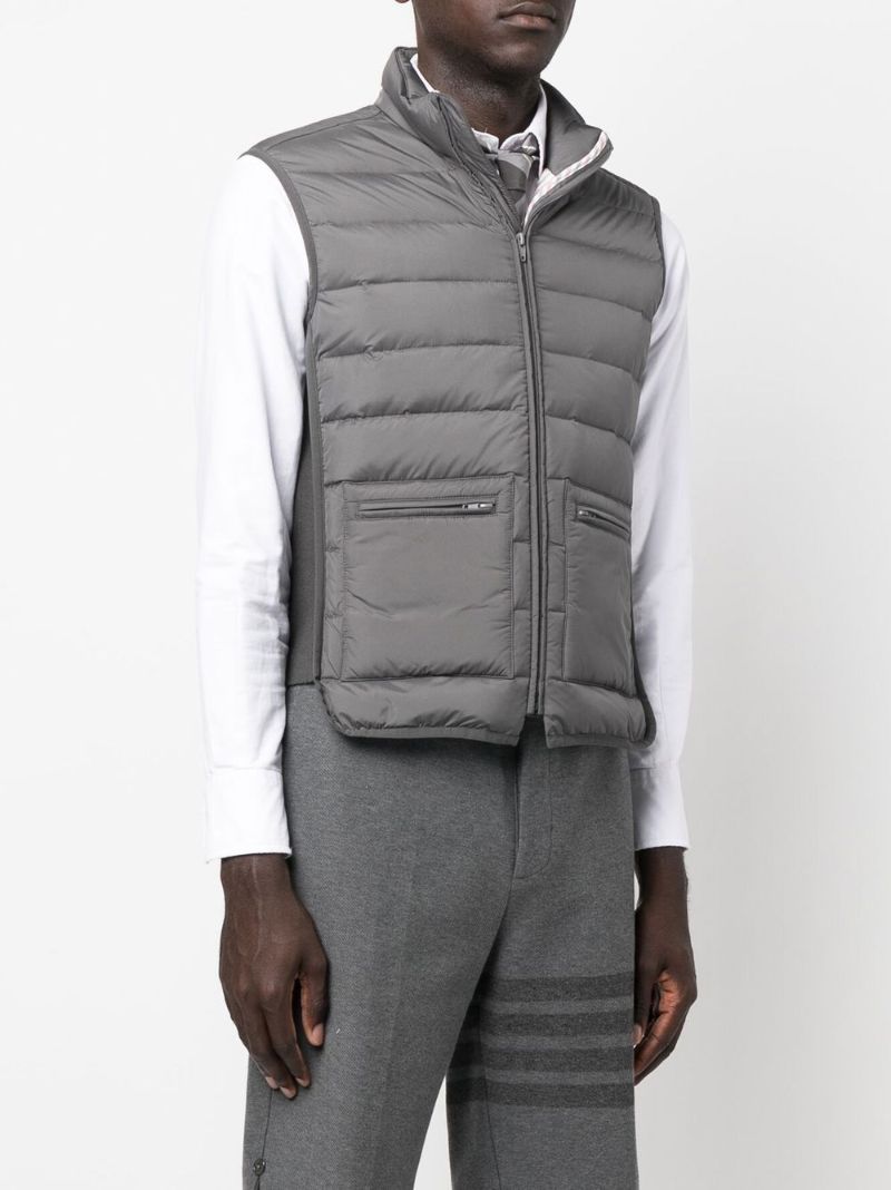 Grey Padded Gilet