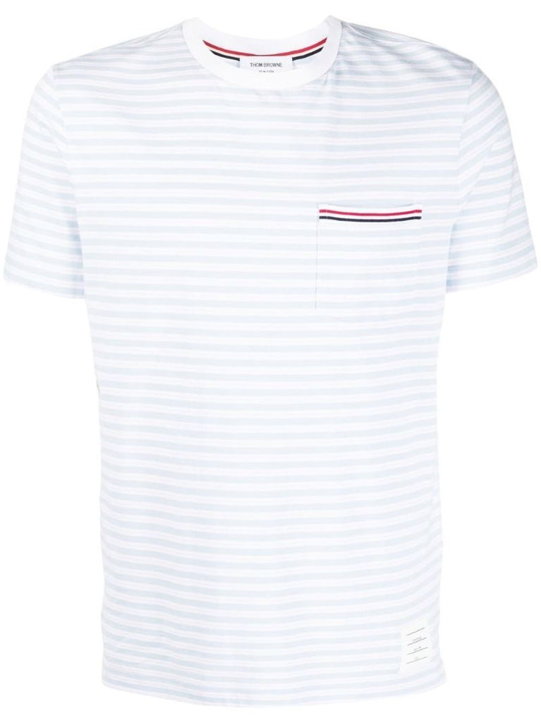 Blue Striped Cotton Shirt