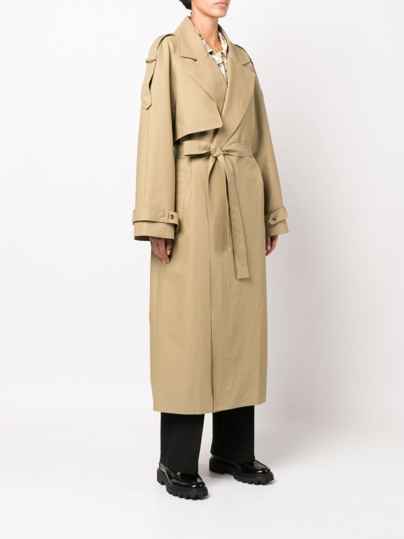 Neutral Suzanne Oversized Trench Coat