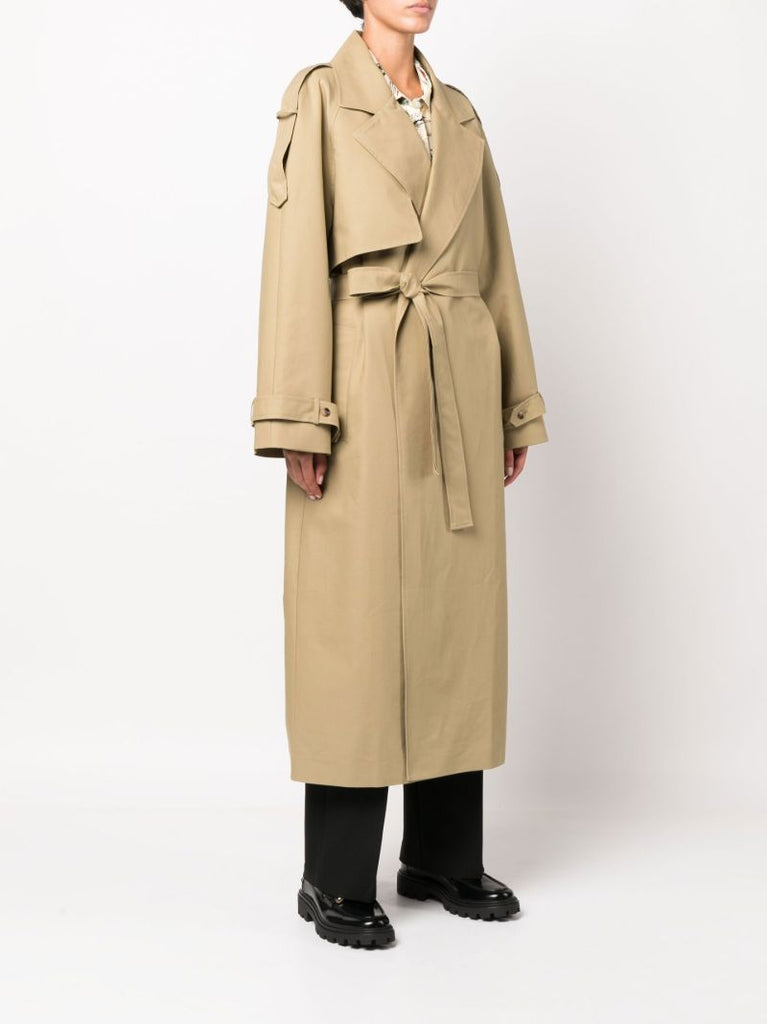 Neutral Suzanne Oversized Trench Coat