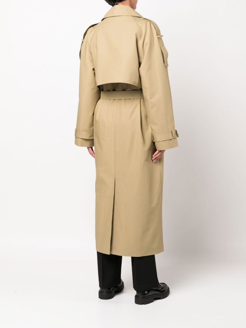 Neutral Suzanne Oversized Trench Coat