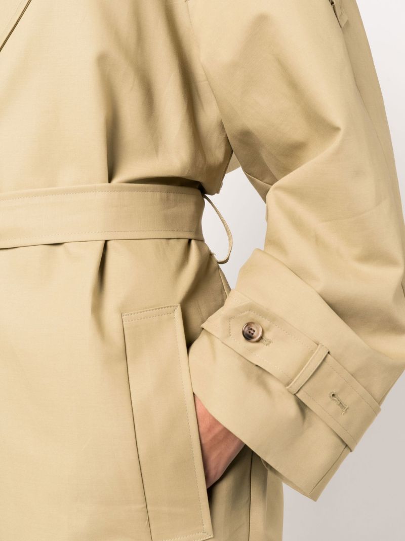 Neutral Suzanne Oversized Trench Coat