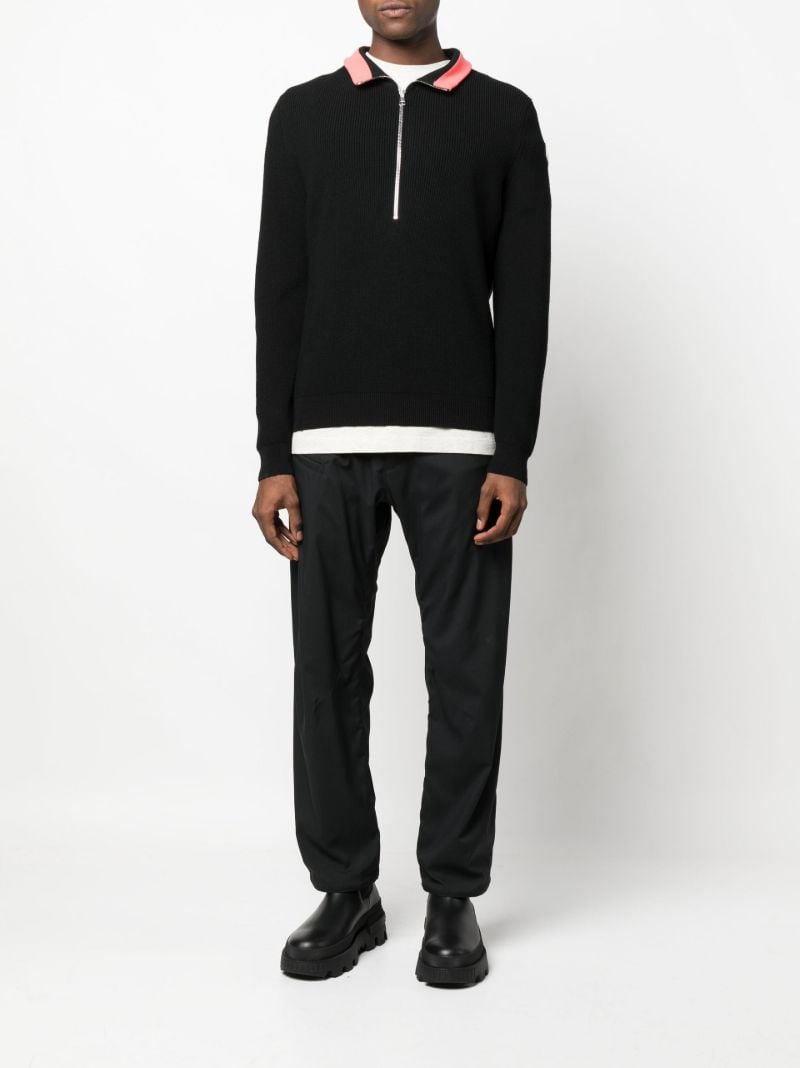 Black Turtleneck Wool Sweater
