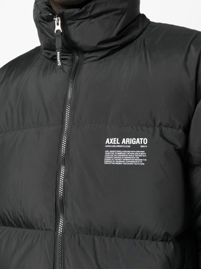 Black Observer Puffer Jacket