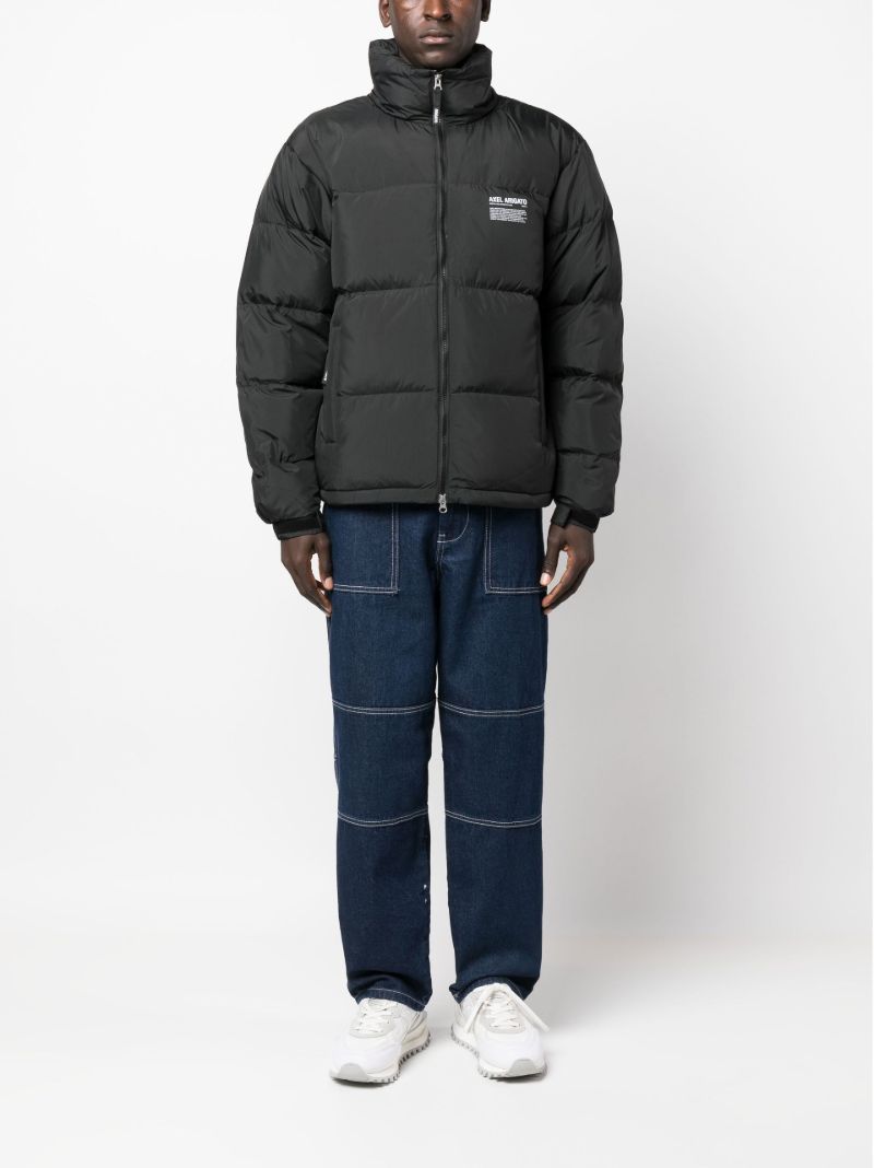 Black Observer Puffer Jacket