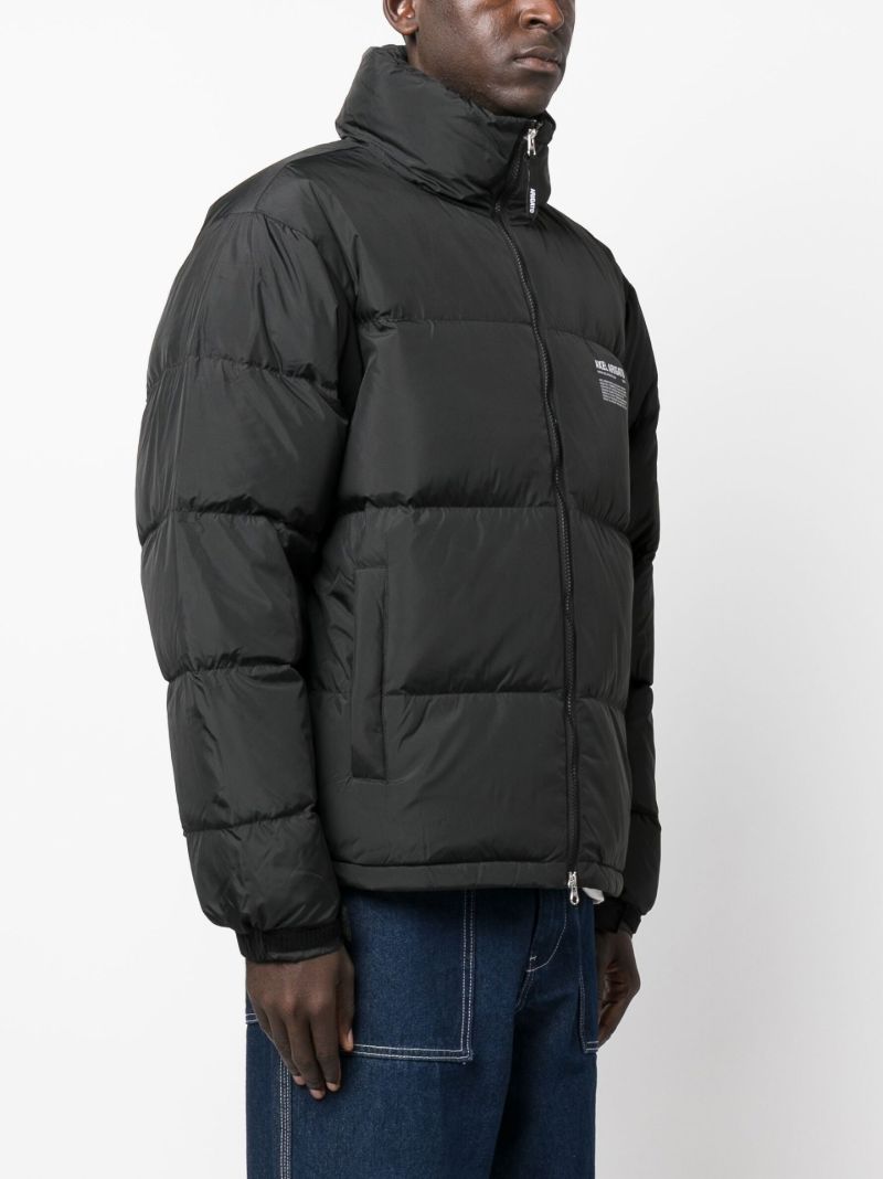 Black Observer Puffer Jacket