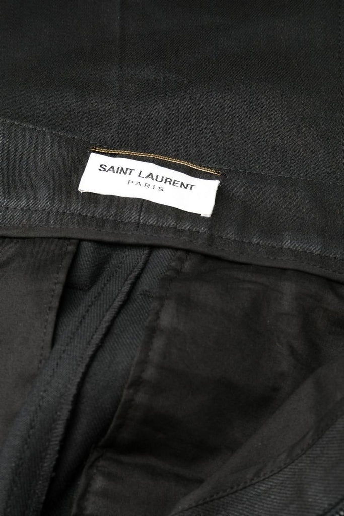 Black High-rise Tailored Jeans