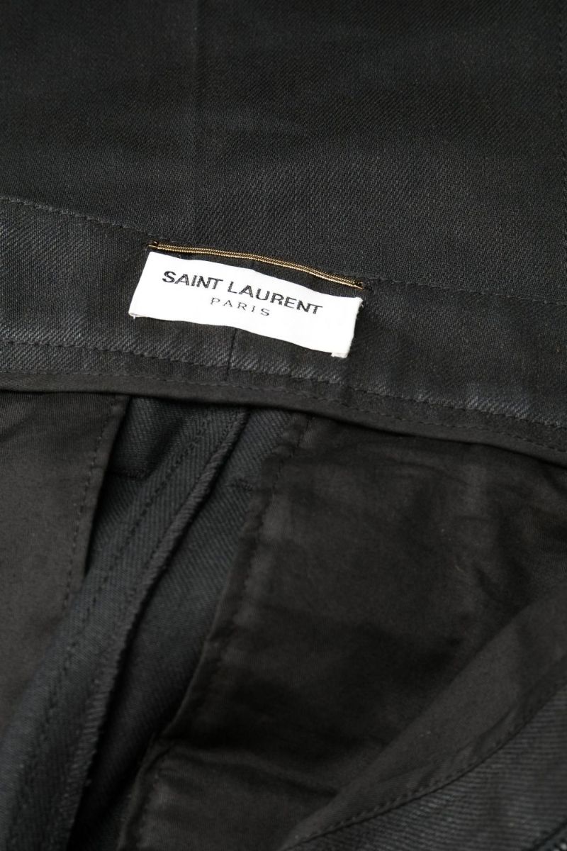 Black High-rise Tailored Jeans