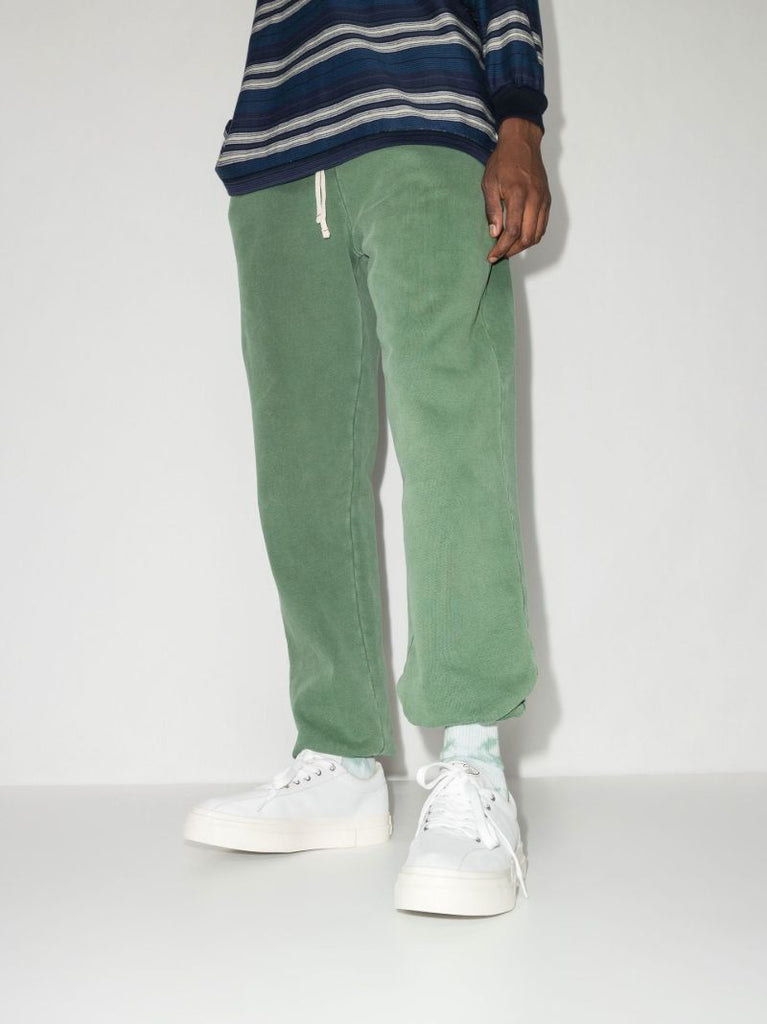 White Dellow Low-top Leather Sneakers