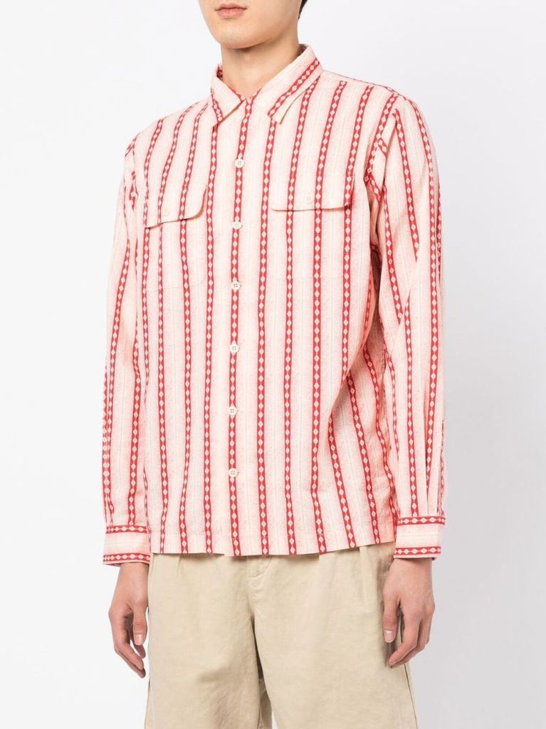 Pink Striped Shirt