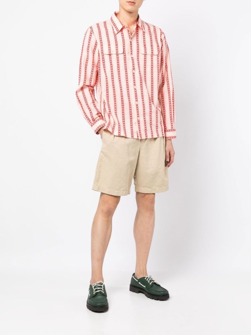 Pink Striped Shirt