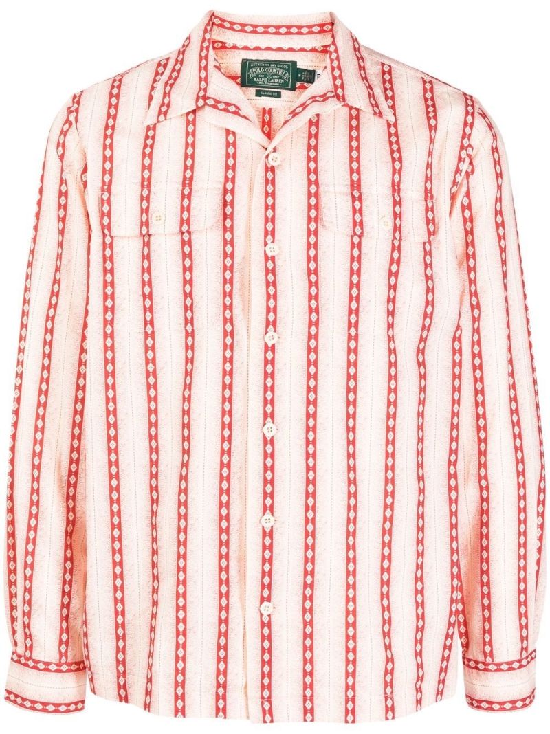 Pink Striped Shirt