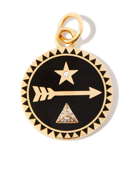 18k Yellow Gold Dream Petite Medallion Charm