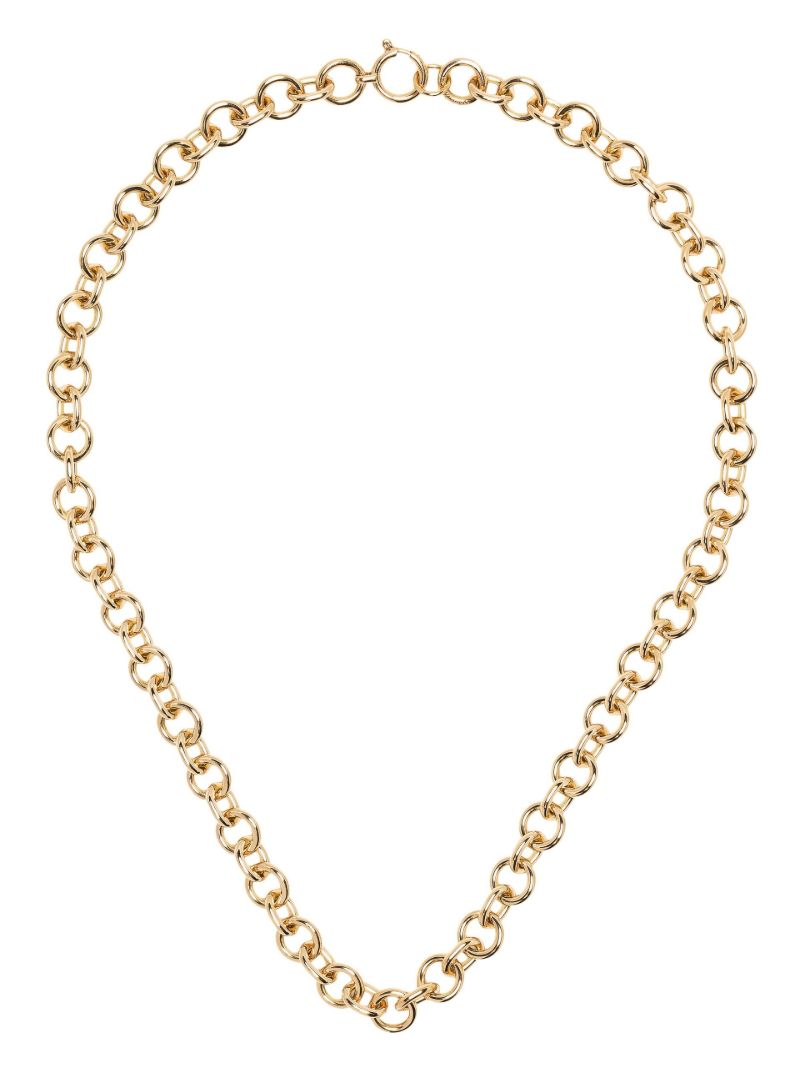 18k Yellow Gold Medium Belcher Chain Necklace