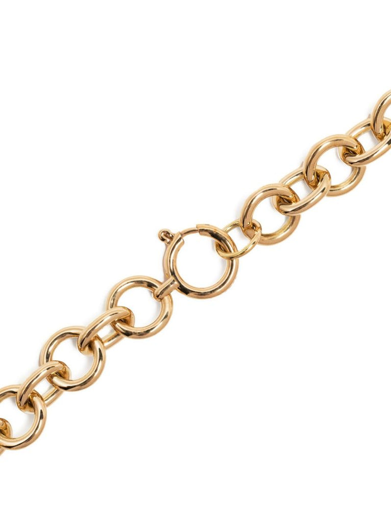 18k Yellow Gold Medium Belcher Chain Necklace