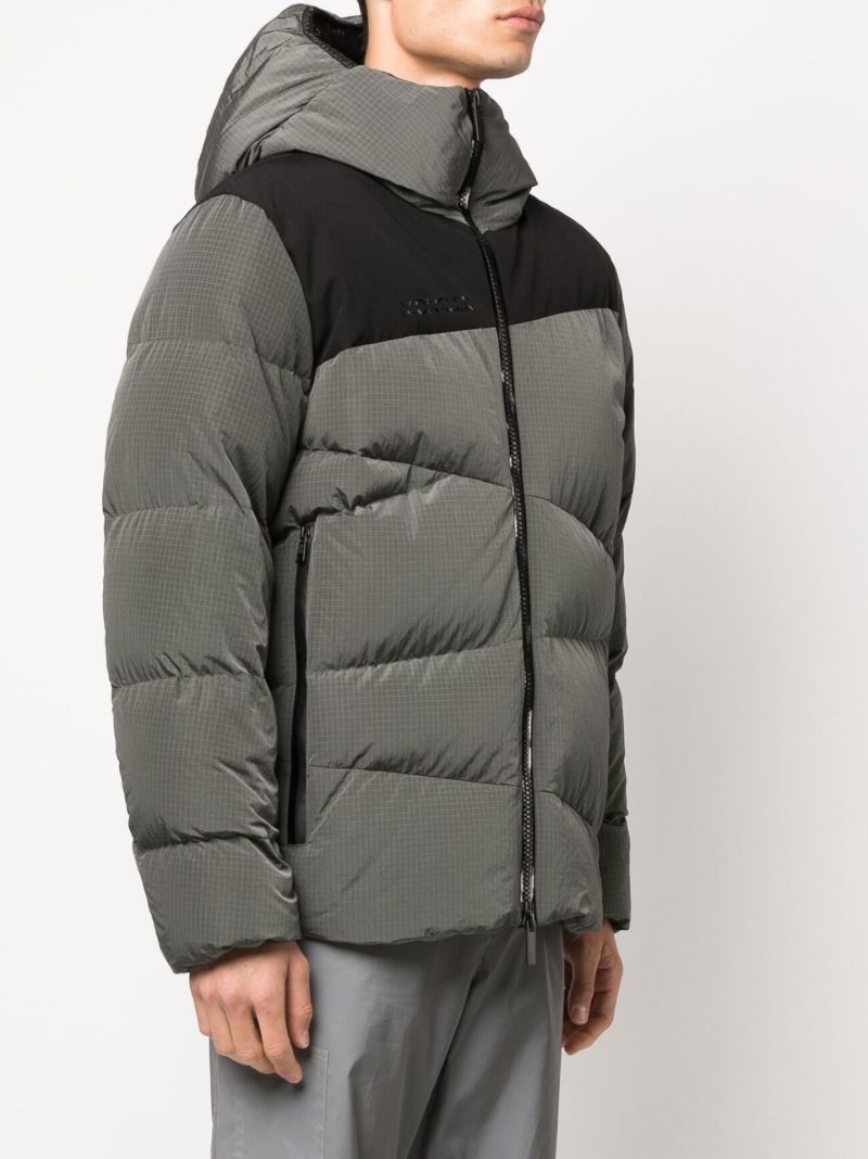 Grey Tacana Hooded Padded Jacket