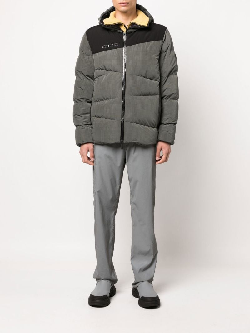 Grey Tacana Hooded Padded Jacket