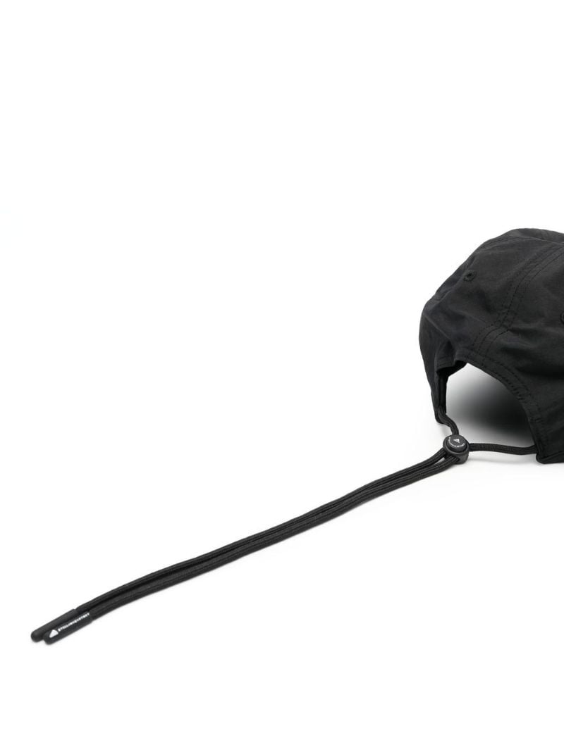 Black Logo-embroidered Baseball Cap