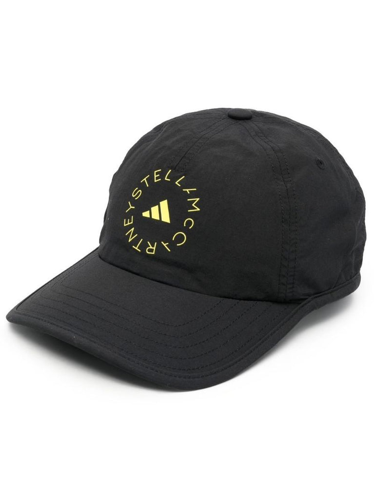 Black Logo-embroidered Baseball Cap